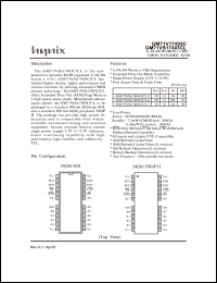 GM71VS17403CLJ-6 datasheet: CMOS DRAM 4,194,304 words x 4 bit, 3.3V, 60ns, low power GM71VS17403CLJ-6