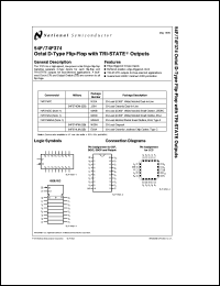 54F374DC datasheet: Octal D Flip-Flop with Clock Enable 54F374DC