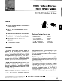 SMV1204-199 datasheet: Varactor diode SMV1204-199