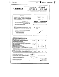 ICTE10C datasheet: Transient voltage suppression diode, 10V ICTE10C