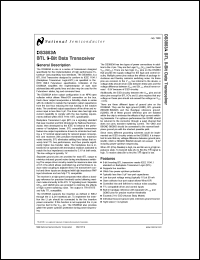 DS3883AV datasheet: BTL 9-Bit Data Transceiver DS3883AV