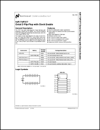 5962-9091001M2A datasheet: Octal D Flip-Flop with Clock Enable 5962-9091001M2A