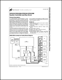 DP8228MJ-MIL datasheet: System Controller and Bus Driver DP8228MJ-MIL