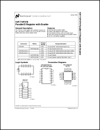 5962-8855501FA datasheet: Parallel D Register with Enable 5962-8855501FA