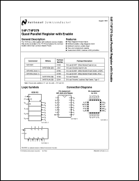 54F379DC datasheet: Quad Parallel D Register with Enable 54F379DC