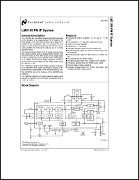 LM3189N datasheet: FM IF System LM3189N