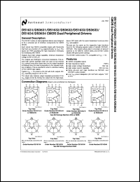 DS1632J-8-SMD datasheet: CMOS Dual Peripheral Driver DS1632J-8-SMD