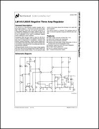 LM345K-5.0 datasheet: Negative 3-Amp Regulator LM345K-5.0