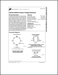 LM369DRC datasheet: Precision Voltage Reference LM369DRC