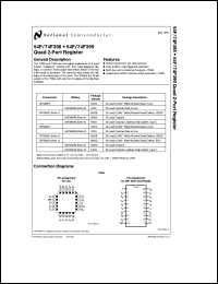 54F398LMQB datasheet: Quad 2-Port Register 54F398LMQB