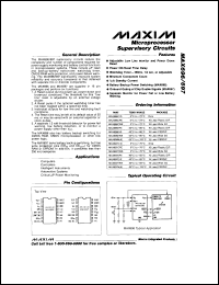MAX779LESA datasheet: Low-voltage input, step-up DC-DC converter MAX779LESA