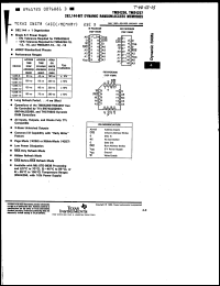 TMS4256-10SDE datasheet: 262144-bit dynamic random-access memory, 100ns TMS4256-10SDE