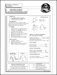 SFH618A-3SM datasheet: 1-channel optocoupler, NPN-output DC-input, 5.3KV isolation SFH618A-3SM