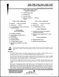 TL503CN datasheet: Analog-to-digital-converter building blocks TL503CN