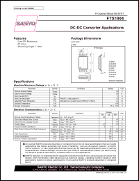 FTS1004 datasheet: P-Channel Silicon MOSFET DC-DC Converter Applications FTS1004