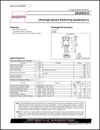2SJ583LS datasheet: P-Channel Silicon MOSFET Ultrahigh-Speed Switching Applications 2SJ583LS