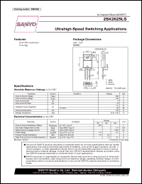 2SK2625LS datasheet: N-Channel Silicon MOSFET Ultrahigh-Speed Switching Applications 2SK2625LS