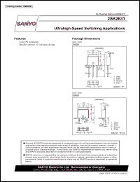 2SK2631 datasheet: N-Channel Silicon MOSFET Ultrahigh-Speed Switching Applications 2SK2631