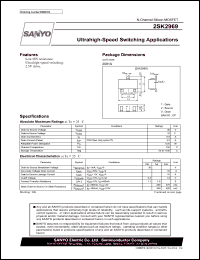 2SK2969 datasheet: N-Channel Silicon MOSFET Ultrahigh-Speed Switching Applications 2SK2969