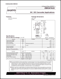 2SK3414LS datasheet: N-Channel Silicon MOSFET DC / DC Converter Applications 2SK3414LS