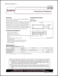 LV1150 datasheet: Virtual Surround System IC LV1150