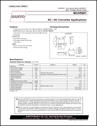 MCH5801 datasheet: DC / DC Converter Applications MCH5801