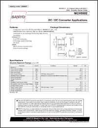 MCH5802 datasheet: DC / DC Converter Applications MCH5802