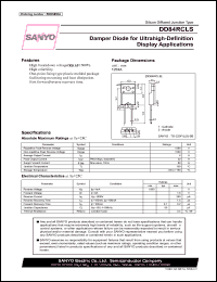 DD84RCLS datasheet: Silicon Diffused Junction Type Damper Diode for Ultrahigh-Definition Display Applications DD84RCLS