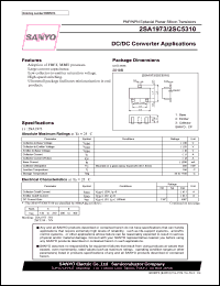 2SA1973 datasheet: PNP Epitaxial Planar Silicon Transistors DC/DC Converter Applications 2SA1973