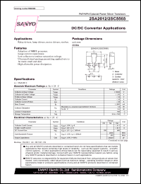 2SA2012 datasheet: PNP Epitaxial Planar Silicon Transistors DC/DC Converter Applications 2SA2012