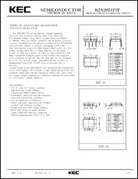 KIA2951F datasheet: Micro Power Voltage Regulator KIA2951F