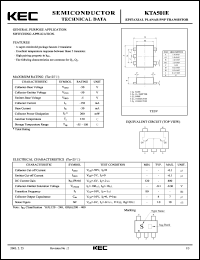 KTA501E datasheet: General Purpose Transistor KTA501E
