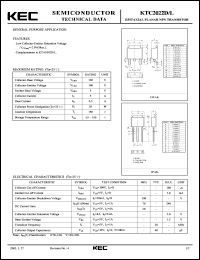 KTC2022D datasheet: General Purpose Transistor KTC2022D