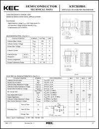 KTC2025D datasheet: General Purpose Transistor KTC2025D
