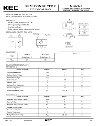KTX302U datasheet: General Purpose Transistor KTX302U