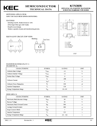 KTX303U datasheet: General Purpose Transistor KTX303U