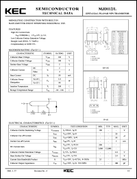 MJD112 datasheet: Darlington Transistor MJD112