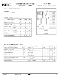 TIP41CF datasheet: General Purpose Application TIP41CF