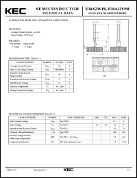 E30A23VPR datasheet: Alternator Diode (Negative) E30A23VPR