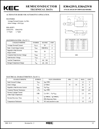 E30A23VR datasheet: Alternator Diode (Negative) E30A23VR
