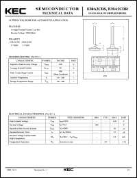 E30A2CDR datasheet: Alternator Diode (Negative) E30A2CDR