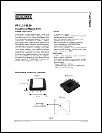 FPAL20SL60 datasheet: Smart Power Module (SPM) FPAL20SL60