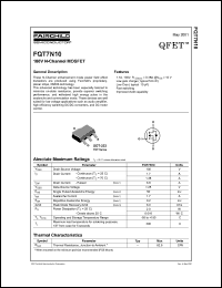 FQT7N10 datasheet: 100V N-Channel MOSFET FQT7N10