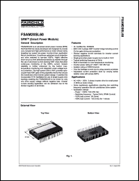 FSAM20SL60 datasheet: SPM TM (Smart Power Module) FSAM20SL60