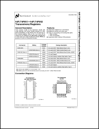 5962-8955801LA datasheet: Octal Bus Transceiver and Register with TRI-STATE Outputs 5962-8955801LA