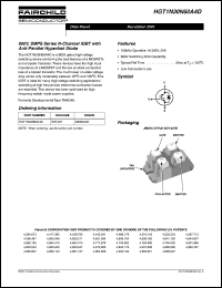 HGT1N30N60A4D datasheet: 600V, SMPS Series N-Channel IGBT with Anti-Parallel Hyperfast Diode HGT1N30N60A4D