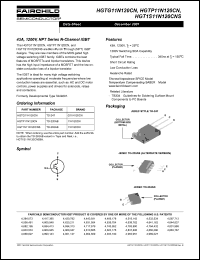 HGTG11N120CN datasheet: 43A, 1200V, NPT Series N-Channel IGBT HGTG11N120CN