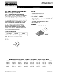 HGTG30N60A4D datasheet: 600V, SMPS Series N-Channel IGBT with Anti-Parallel Hyperfast Diode HGTG30N60A4D