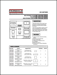 HLMP-2300 datasheet: LED LIGHT BARS RED HLMP-2300