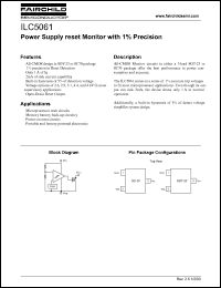 ILC5061AM26 datasheet: Power Supply reset Monitor with 1% Precision ILC5061AM26